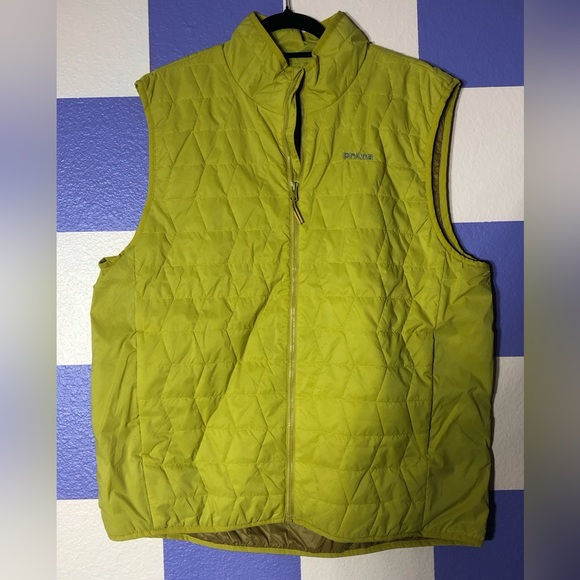 NWT prAna Alpine Air Quilted Vest in Yellow - Picture 1 of 8